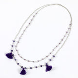 Taj Tassel Necklace - Aaria Tees Aaria Tees