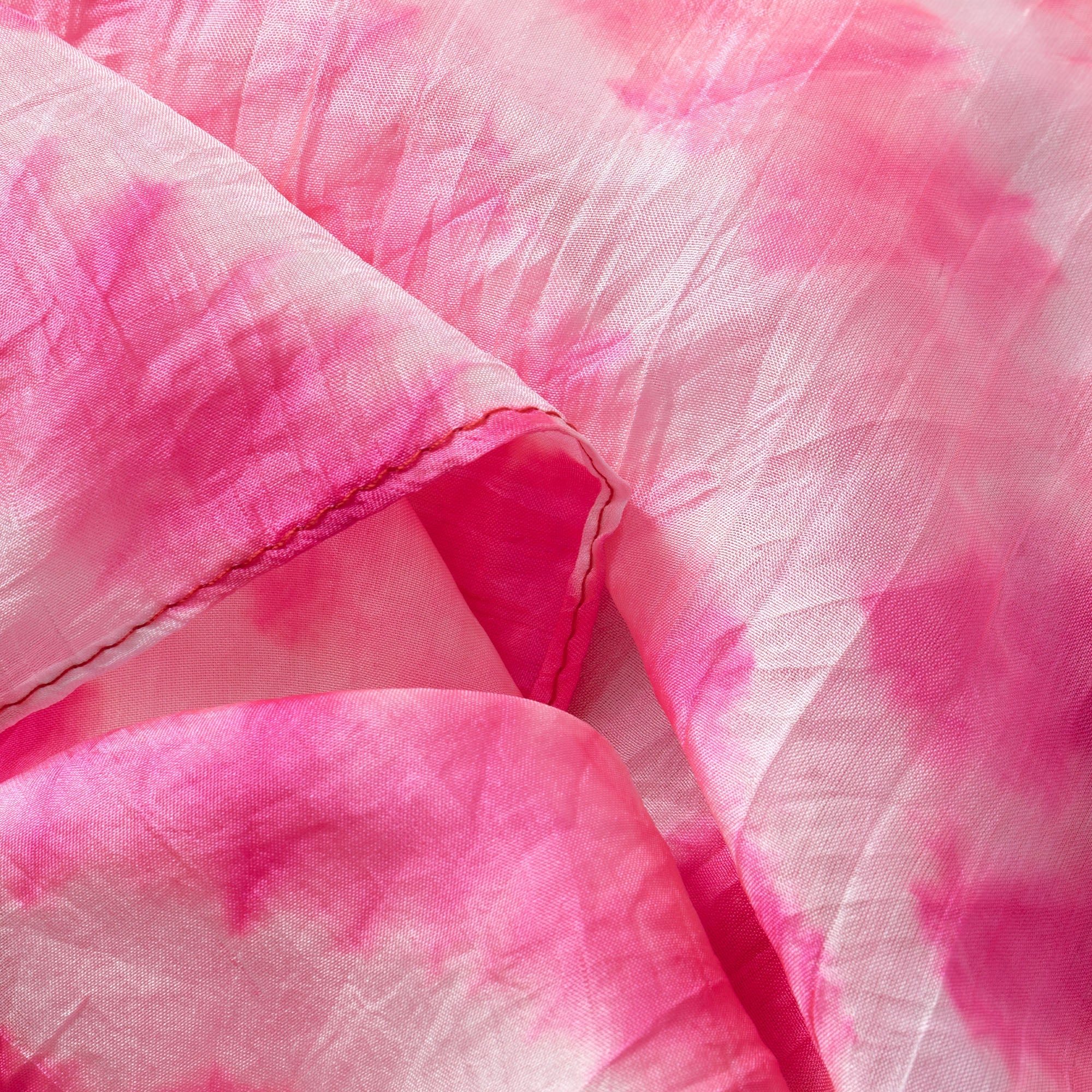 Tie-Dye Stripe Silk Scarf - Aaria Tees Aaria Tees