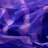 Tie-Dye Stripe Silk Scarf - Aaria Tees Aaria Tees