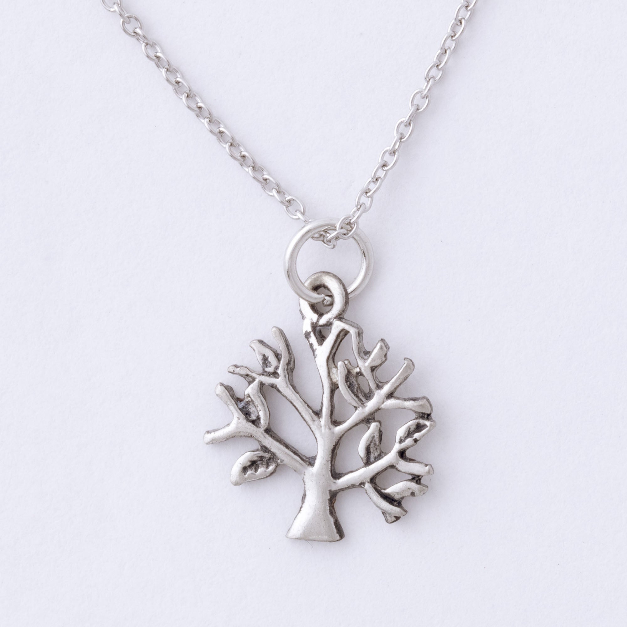 Mindful Living Sterling Necklace - Aaria Tees Aaria Tees