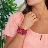 Upcycled Huipil Cuff - Aaria Tees Aaria Tees