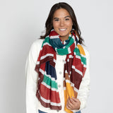 Hand-Painted Horizon Scarf - Aaria Tees Aaria Tees