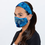 Butterflies in Bloom Face Mask & Headband - Aaria Tees Aaria Tees