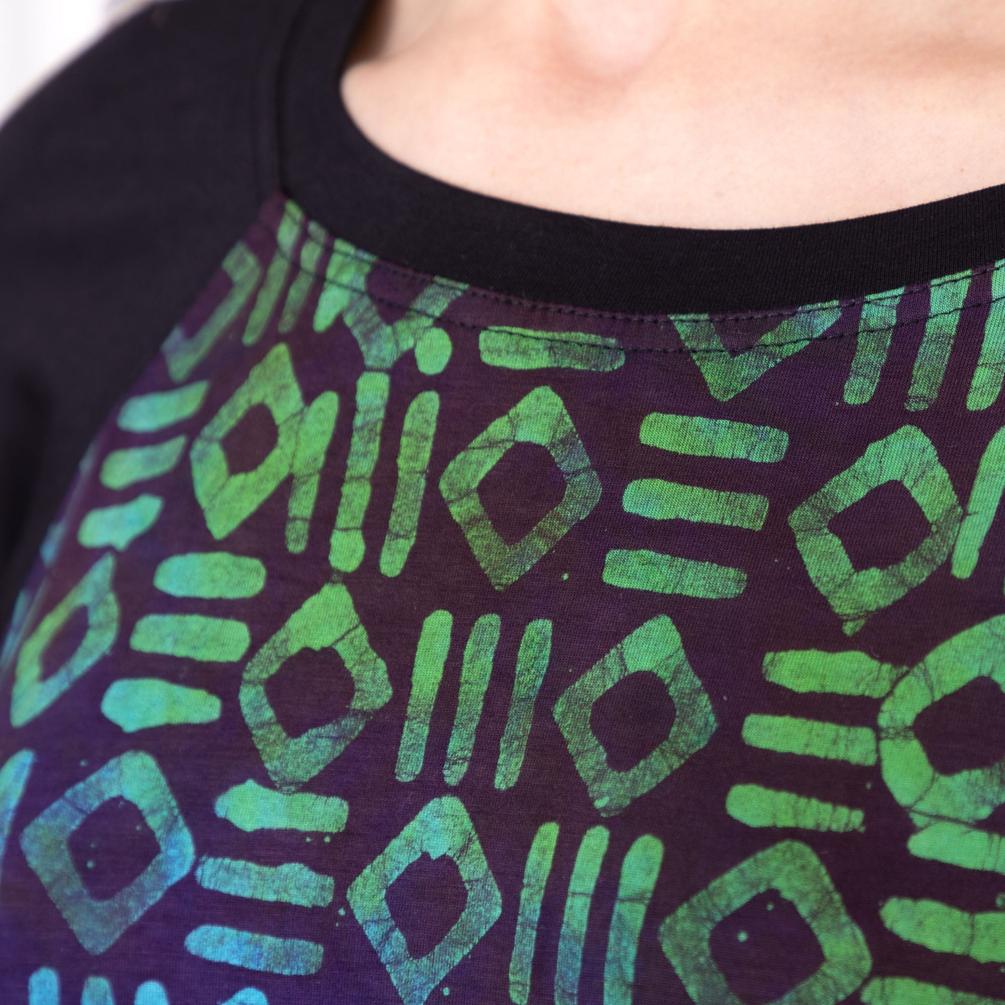 Secret Code Raglan Top - Aaria Tees Aaria Tees