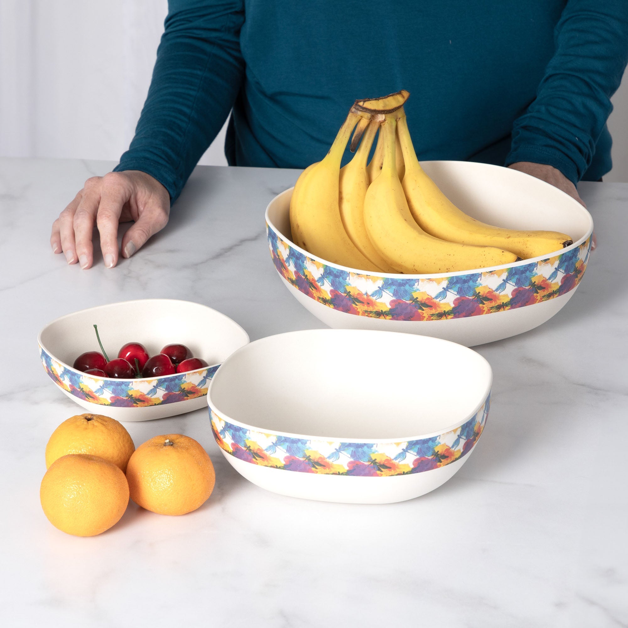 Bamboo Fiber Bowl Set - Aaria Tees Aaria Tees