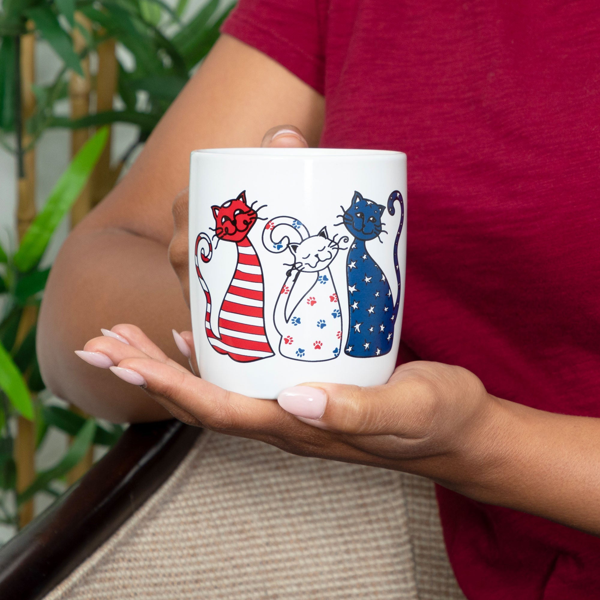 Festival Pets Patriotic Mug - Aaria Tees Aaria Tees