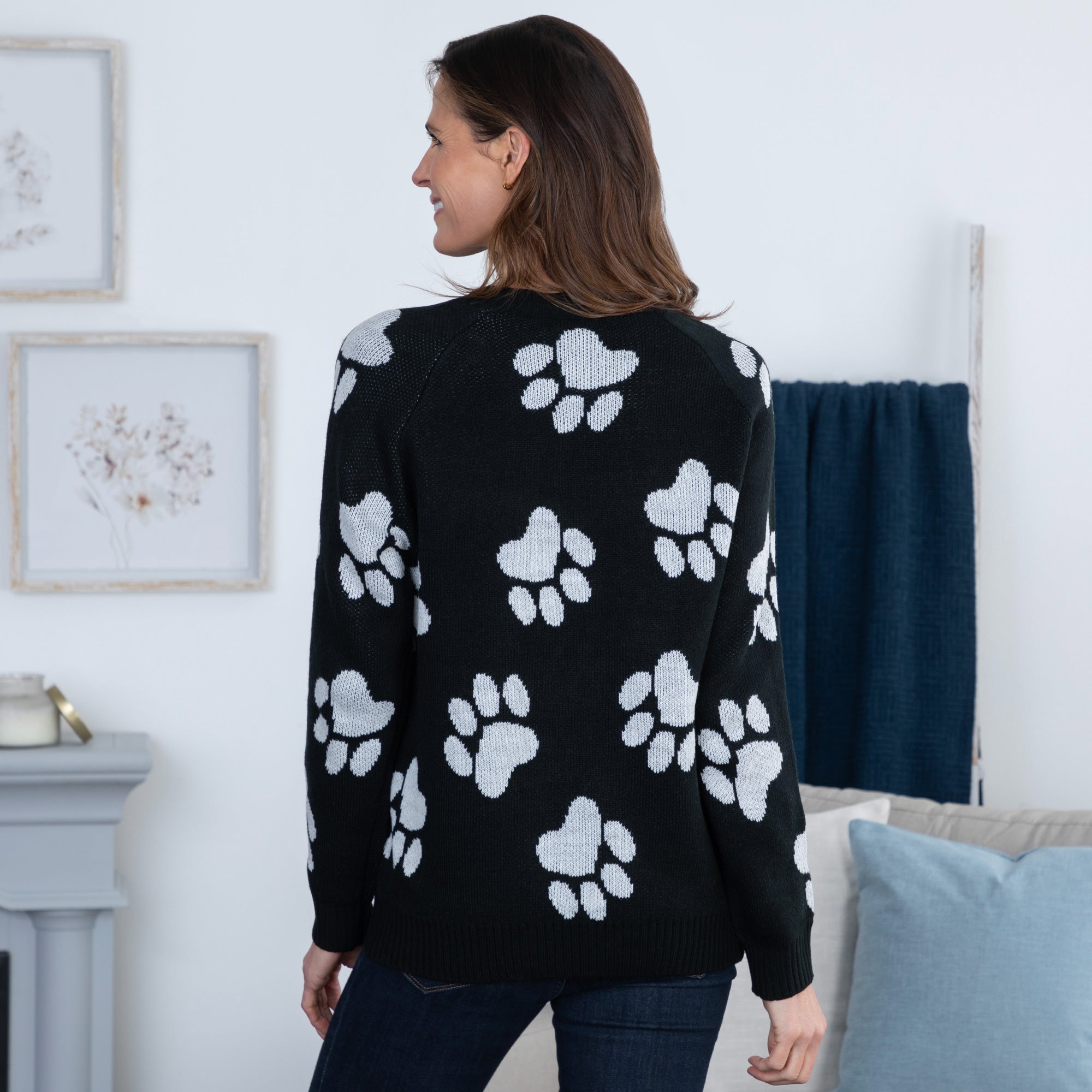 Cozy in Paws Knit Sweater - Aaria Tees Aaria Tees