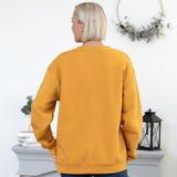 Chenille Paw Print Sweatshirt - Aaria Tees Aaria Tees