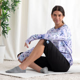 Yoga Paw Print Cross Over Separates - Aaria Tees Aaria Tees