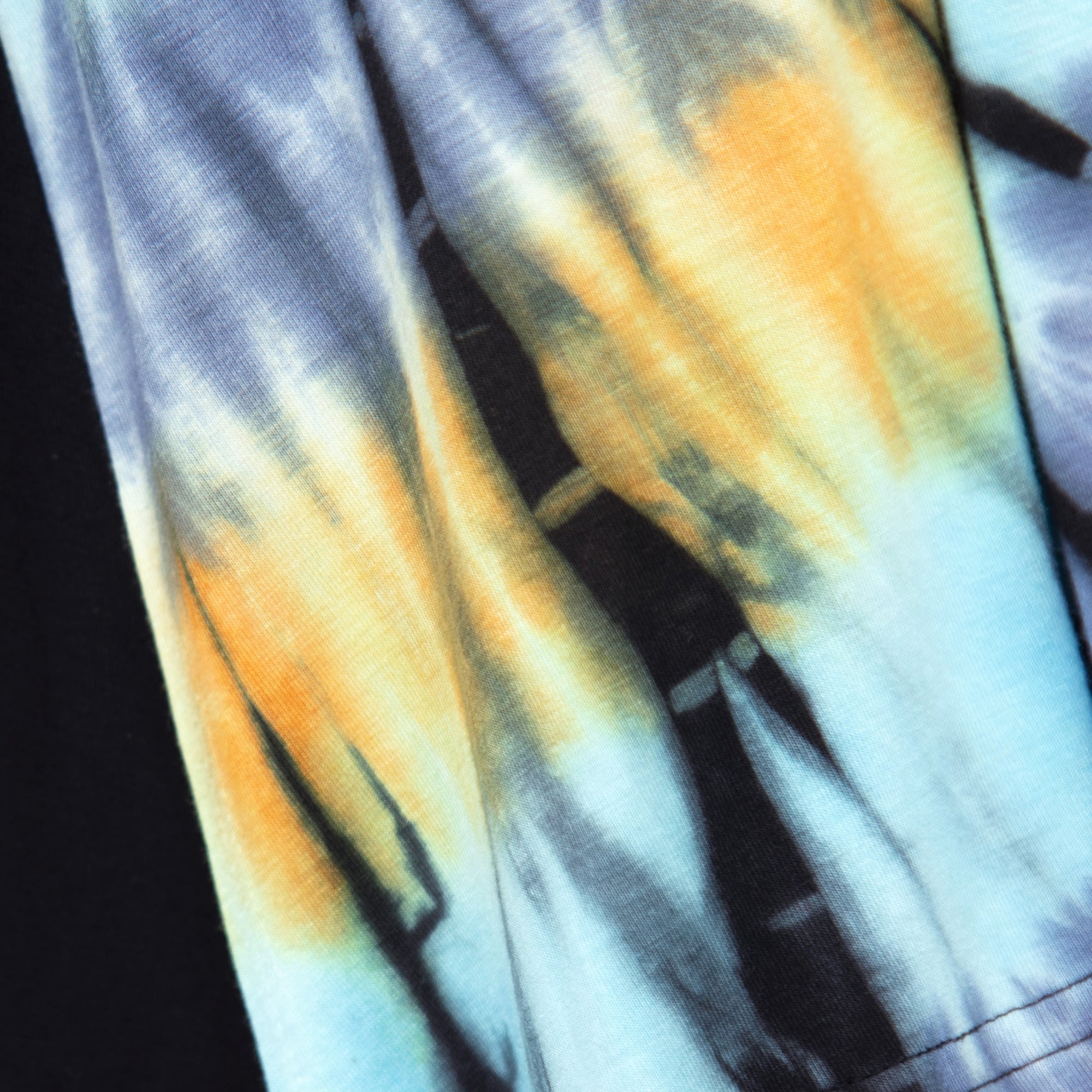 Long Sleeve Tie-Dye Side Panel Dress - Aaria Tees Aaria Tees