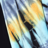 Long Sleeve Tie-Dye Side Panel Dress - Aaria Tees Aaria Tees