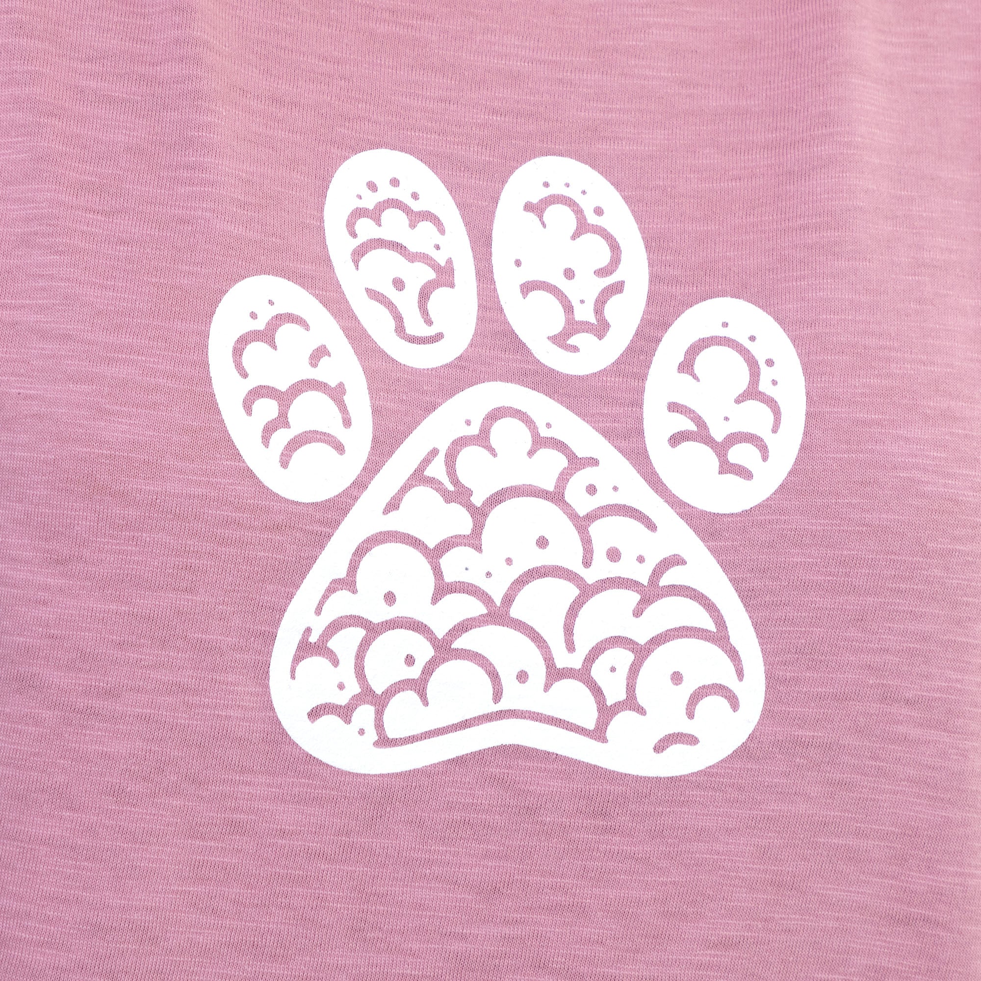 Paw Print Clouds Slub Tank Top - Aaria Tees Aaria Tees