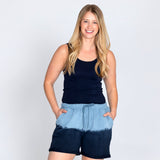 Casual Ombre Shorts | Fair Trade - Aaria Tees Aaria Tees