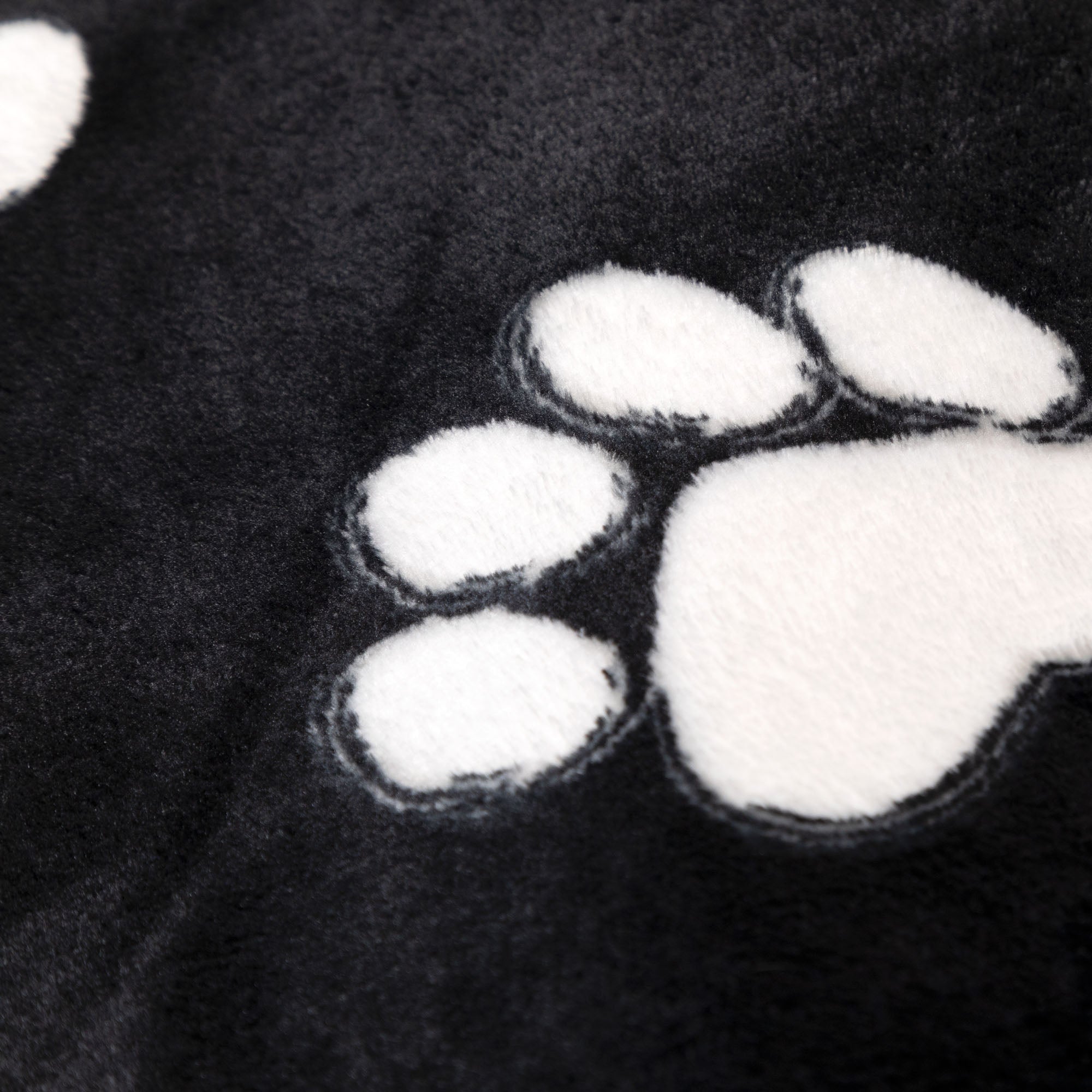 Paw Print Plush Sherpa Fleece-Lined Vest - Aaria Tees Aaria Tees