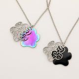 Fur-Ever Home Paw Charm Necklace - Aaria Tees Aaria Tees