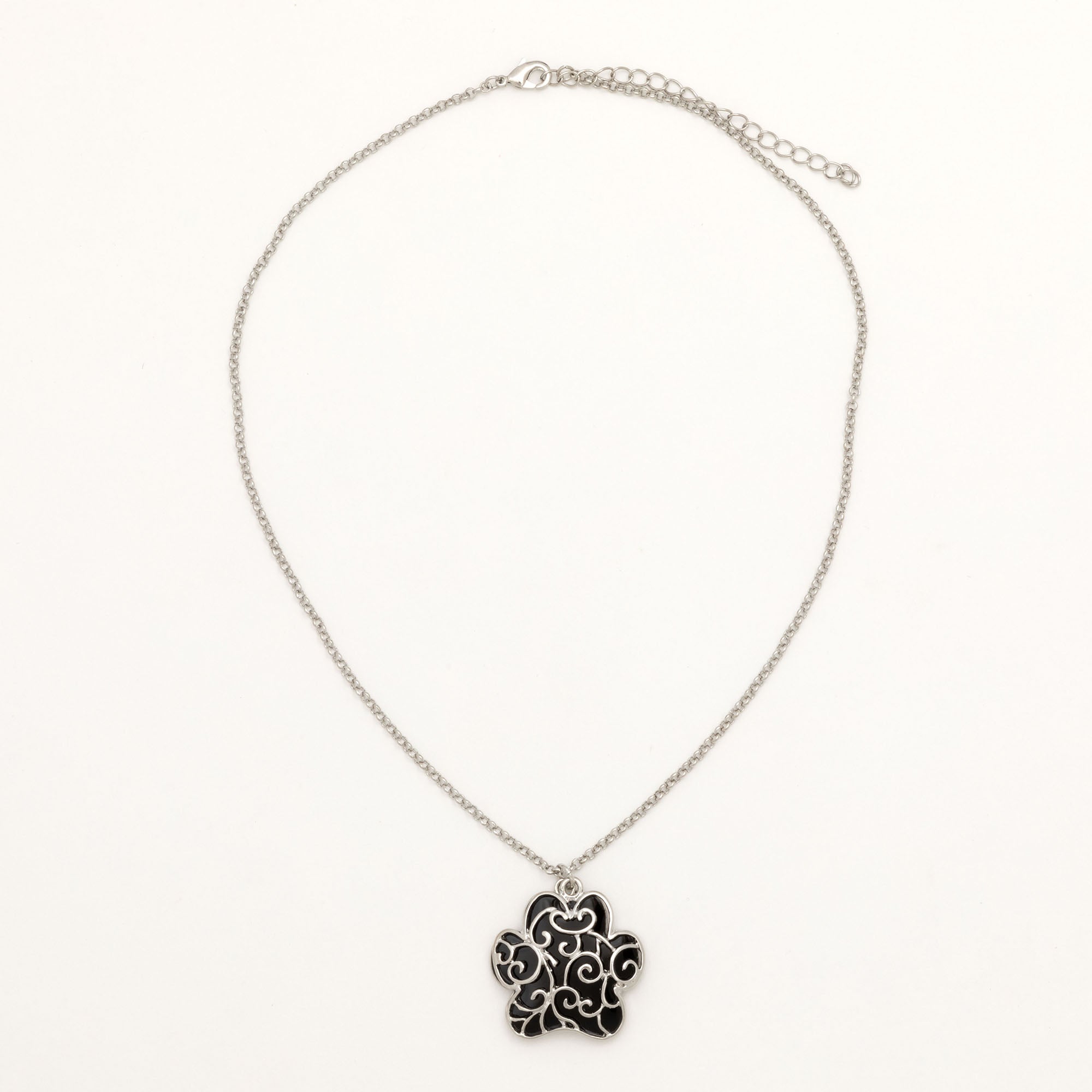 Fur-Ever Home Paw Charm Necklace - Aaria Tees Aaria Tees