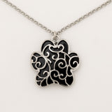 Fur-Ever Home Paw Charm Necklace - Aaria Tees Aaria Tees