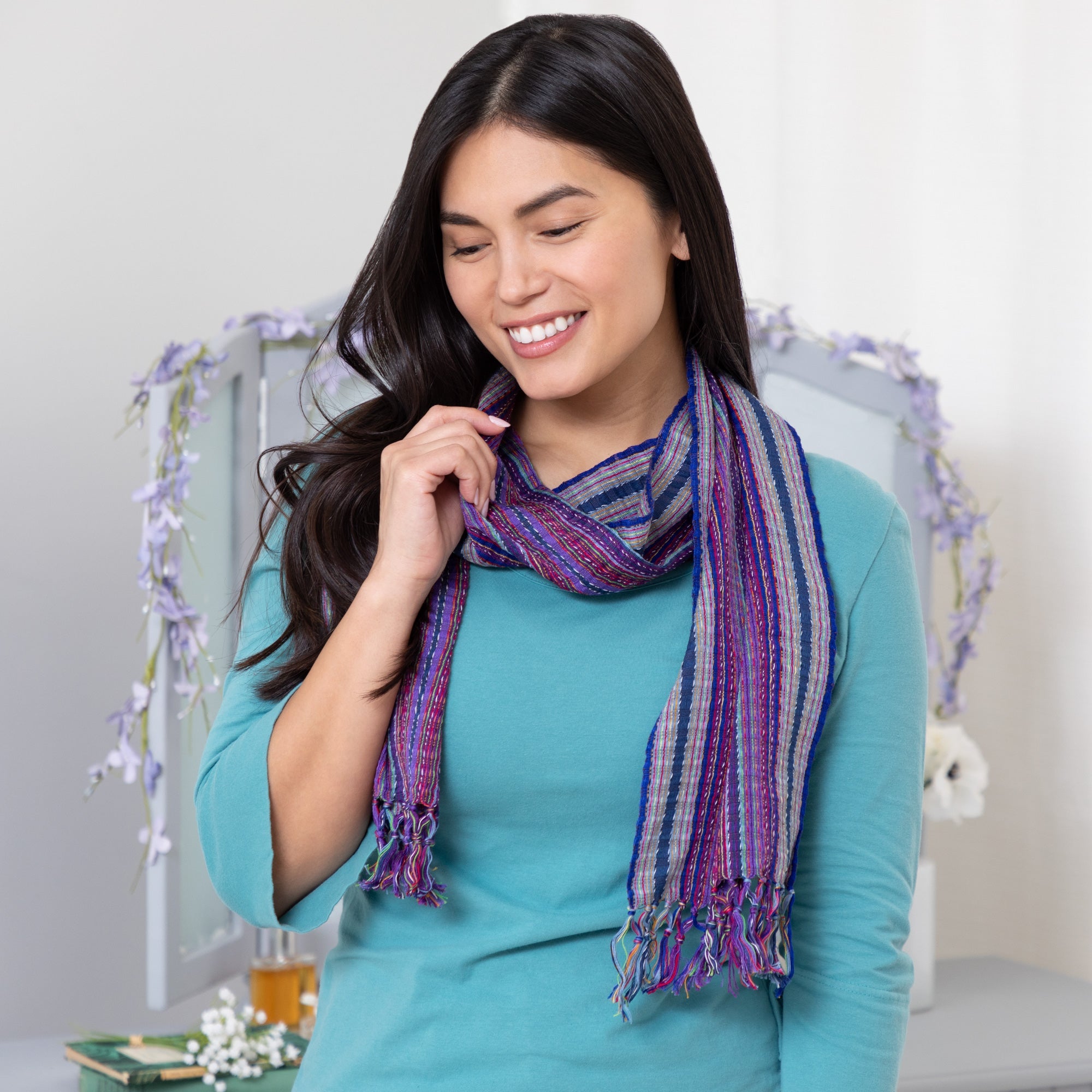 Kaleidoscope of Colors Scarf - Aaria Tees Aaria Tees