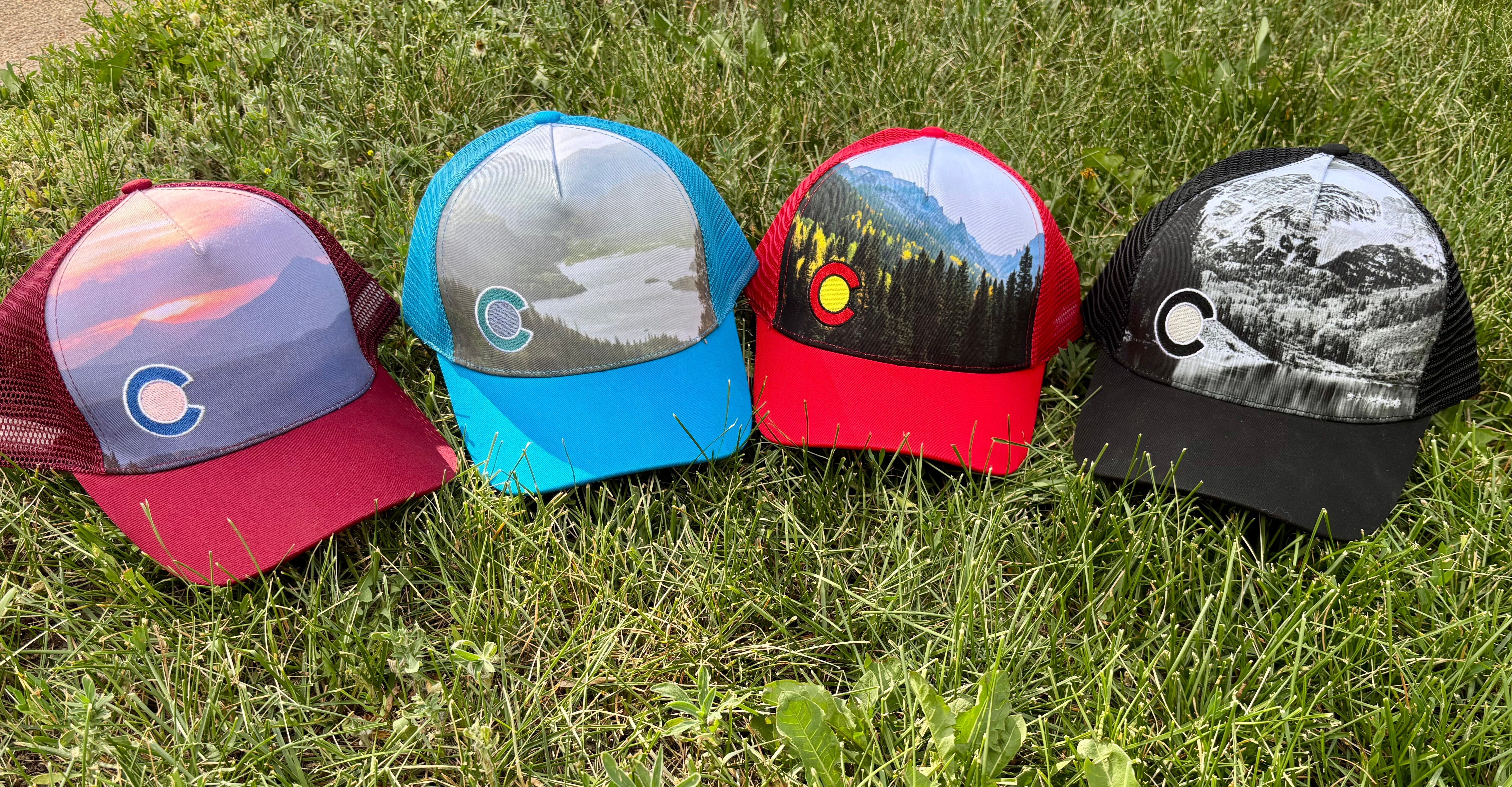 Aspen Forest Snapback Trucker Hat - Aaria Tees Aaria Tees