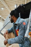 New Rich Denim Jacket (Denim) - Aaria Tees Aaria Tees