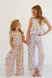 Falling for luxe- Brown Sugar Check Set Aaria Tees