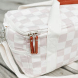 Soft Insulated Cooler Bag in Tan Aaria Tees