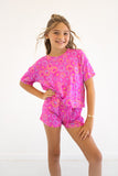 Daywear Sets-Neon Smiley Aaria Tees