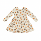 Pumpkins Beige (Bodysuit Dress) - Aaria Tees Aaria Tees