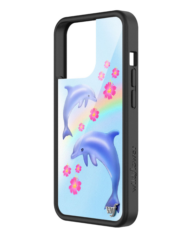 Dolphin Love iPhone Case - Aaria Tees Aaria Tees