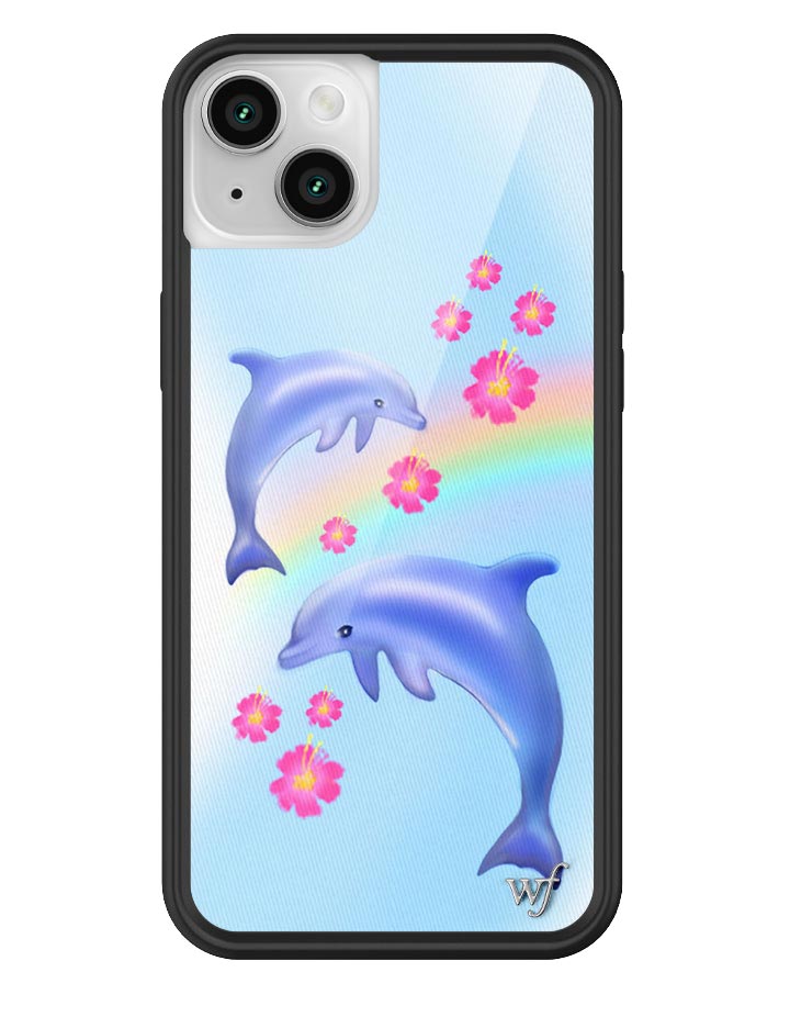 Dolphin Love iPhone Case - Aaria Tees Aaria Tees