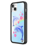 Dolphin Love iPhone Case - Aaria Tees Aaria Tees
