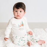 long sleeve graphic bodysuit | deer to my heart - Aaria Tees Aaria Tees