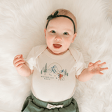 graphic bodysuit | mountain baby - Aaria Tees Aaria Tees