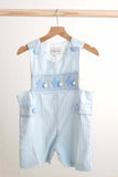 Blue easter bunny hand-smocked boy jonjon - Aaria Tees Aaria Tees