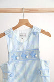 Blue easter bunny hand-smocked boy jonjon - Aaria Tees Aaria Tees