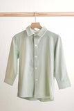 Sage boy button down shirt - Aaria Tees Aaria Tees