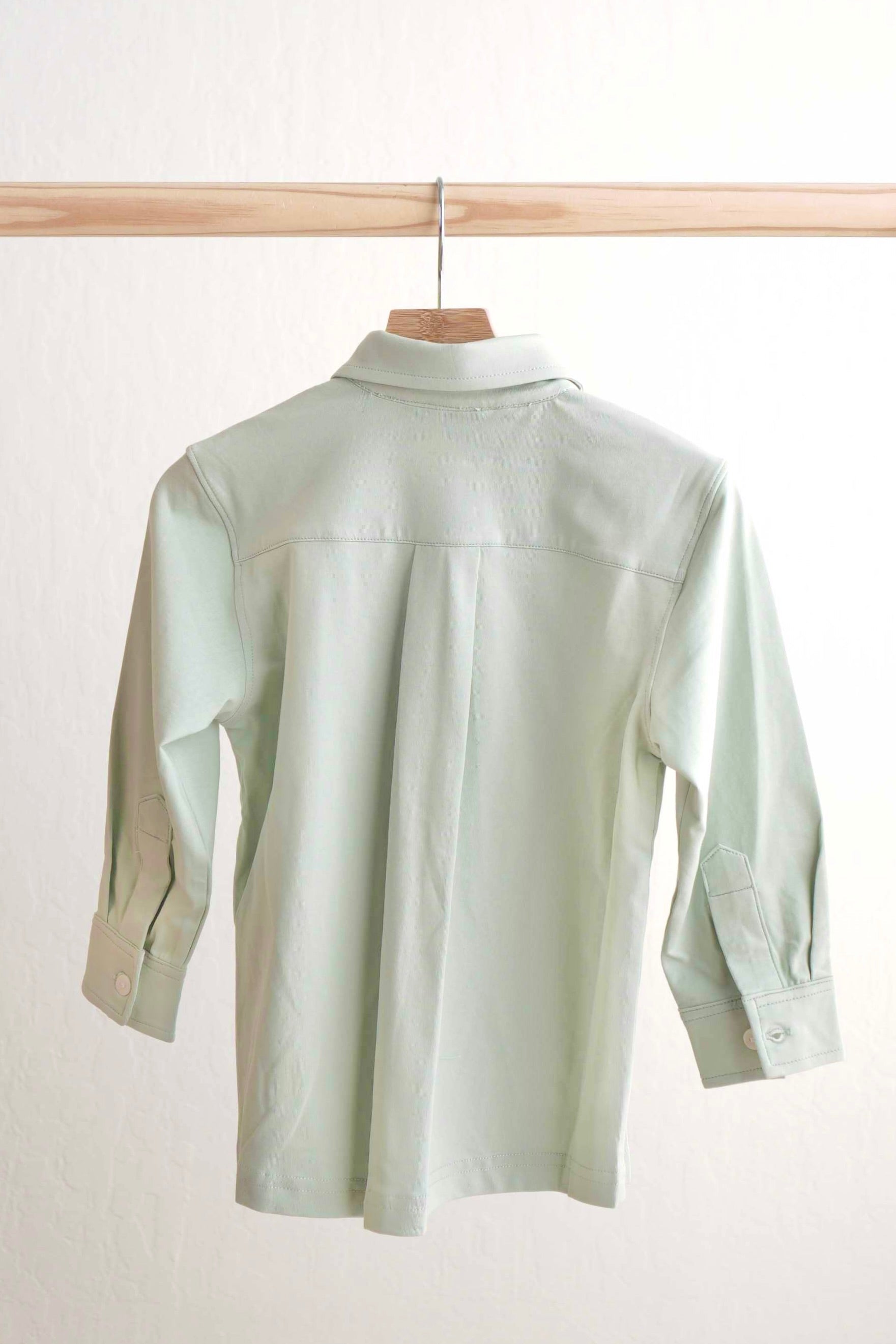 Sage boy button down shirt - Aaria Tees Aaria Tees