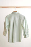 Sage boy button down shirt - Aaria Tees Aaria Tees