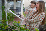 Pumpkins Beige (Women's Long Sleeve PJ) - Aaria Tees Aaria Tees