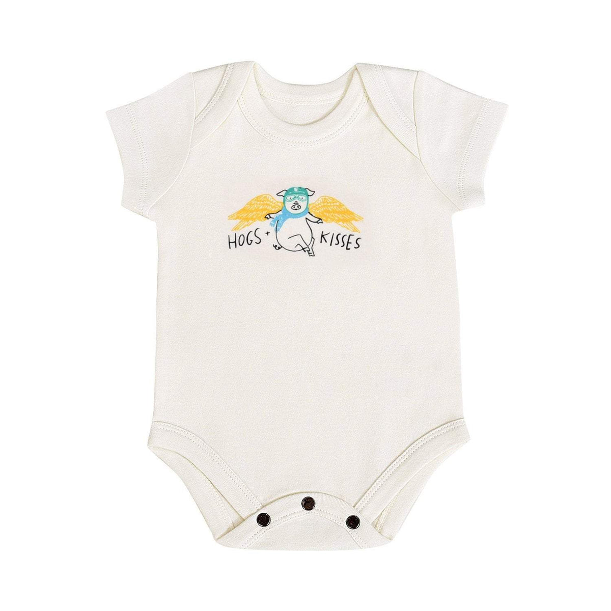 graphic bodysuit | hogs and kisses - Aaria Tees