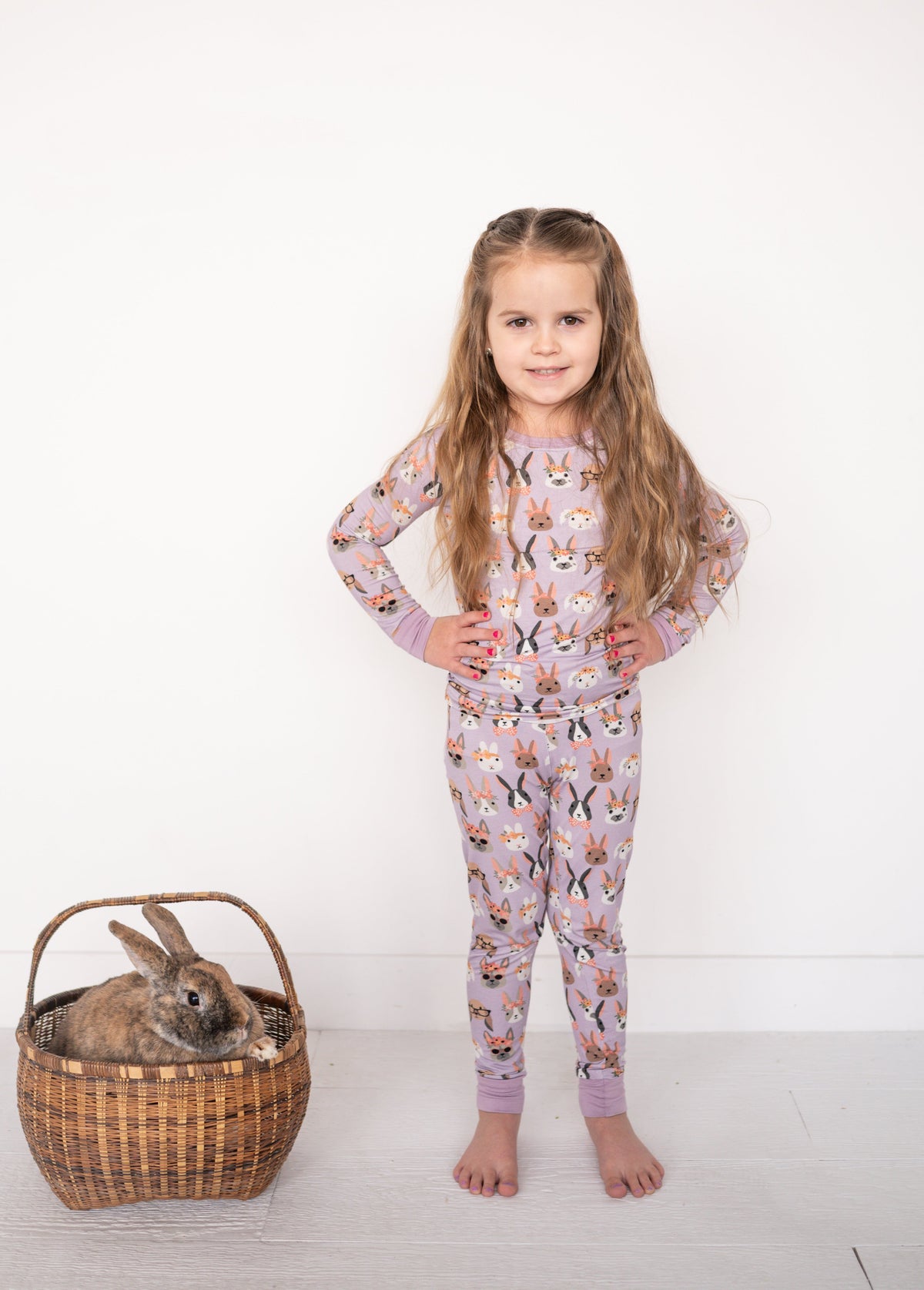Midsummer Bunnies (Long Sleeve PJ) - Aaria Tees