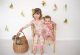 Meadow Bunny (Convertible Zip Footies) - Aaria Tees Aaria Tees