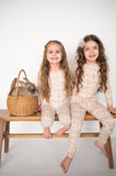 Bows & Bunnies (Long Sleeve PJ) - Aaria Tees Aaria Tees