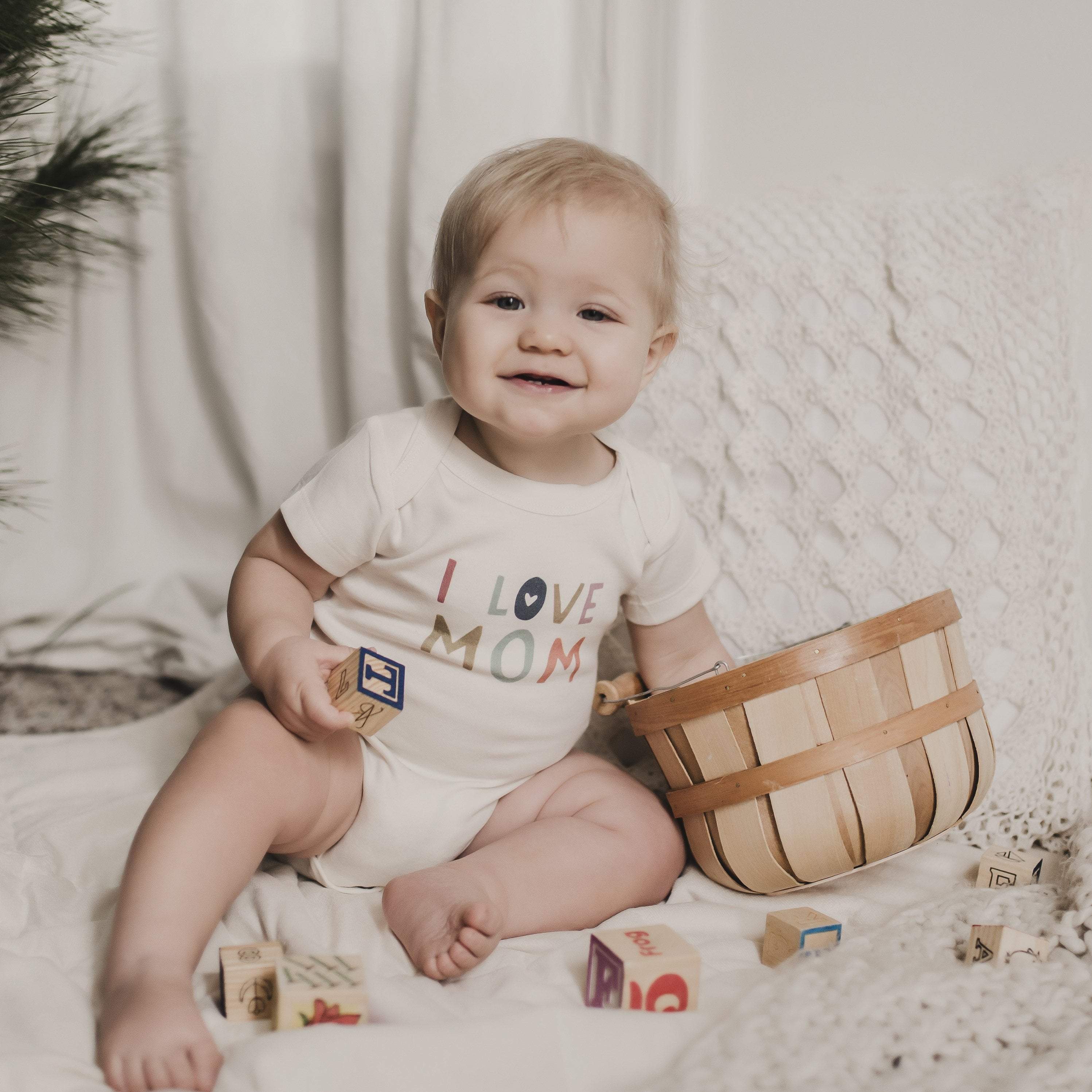 graphic bodysuit | love mom - Aaria Tees Aaria Tees