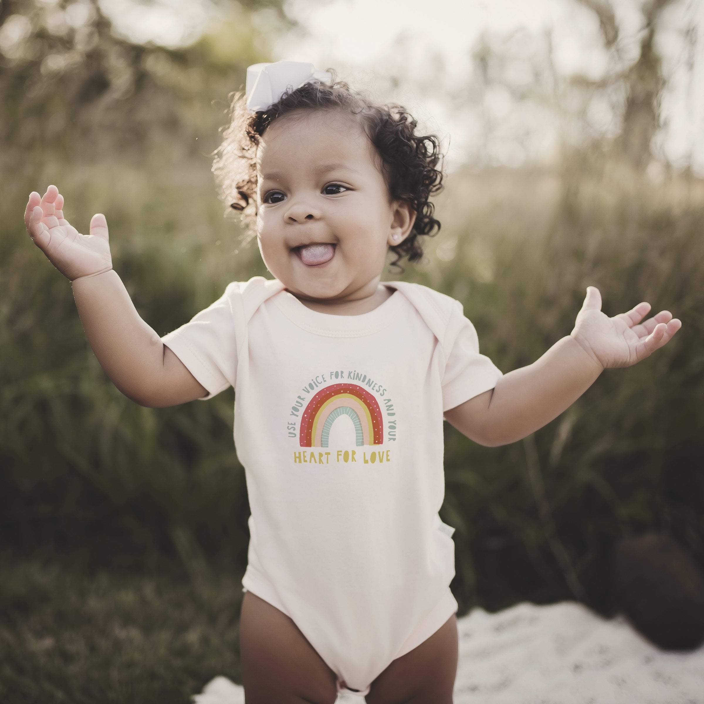 graphic bodysuit | kindness - Aaria Tees Aaria Tees