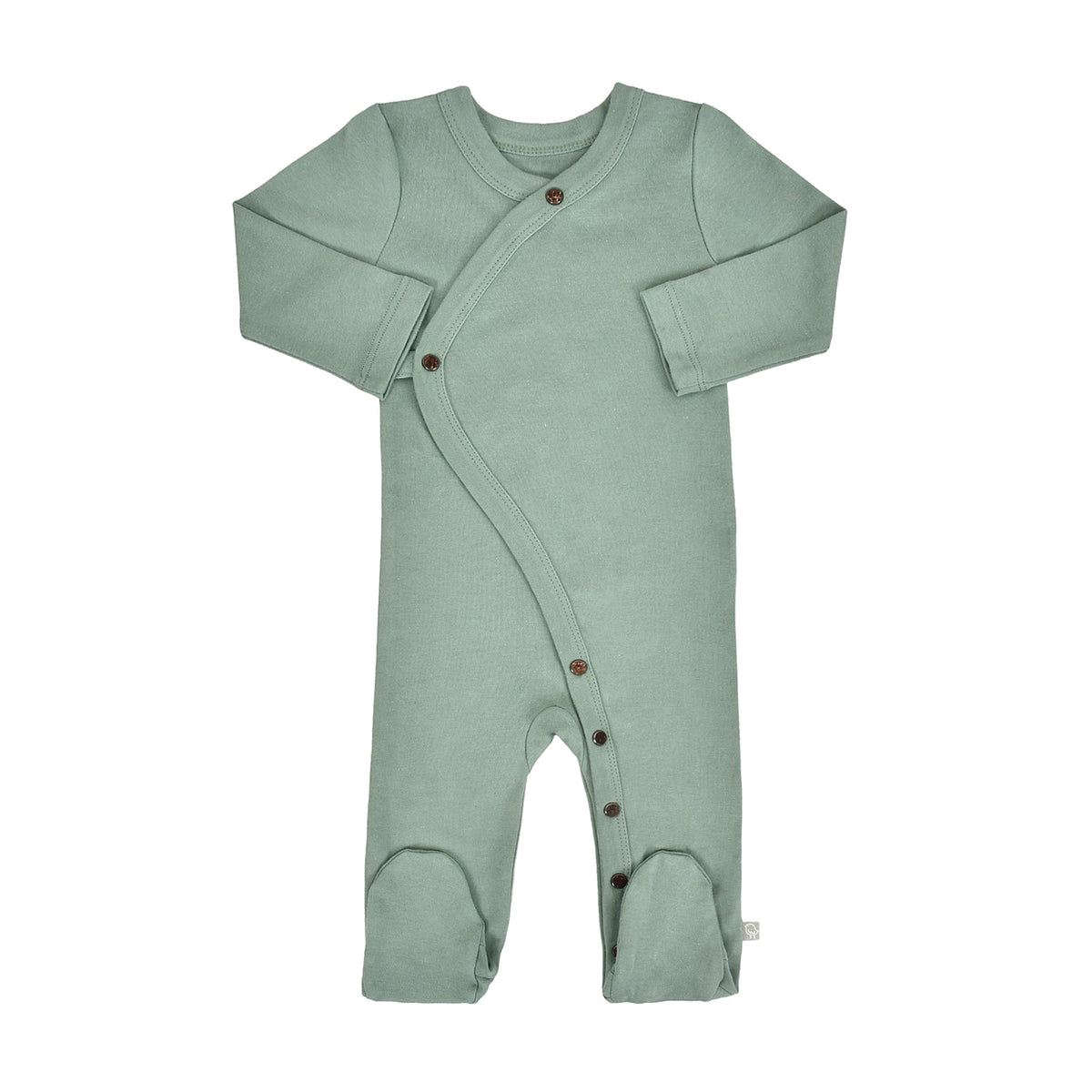 footie | Basil Green - Aaria Tees