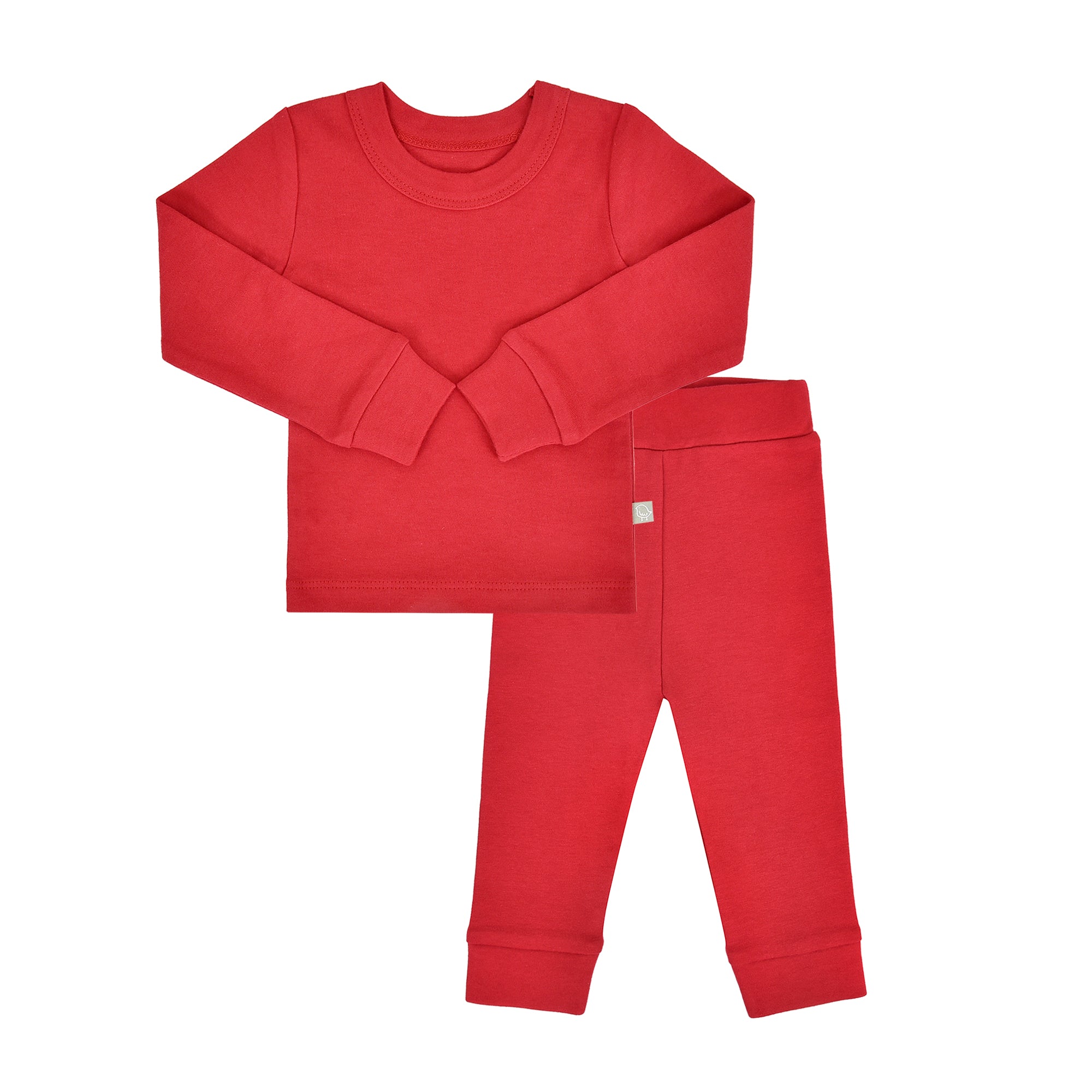 baby pajamas | scarlet red - Aaria Tees Aaria Tees