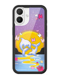 Dolphin Sunset iPhone Case - Aaria Tees Aaria Tees