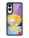 Dolphin Sunset Samsung Galaxy Case - Aaria Tees Aaria Tees