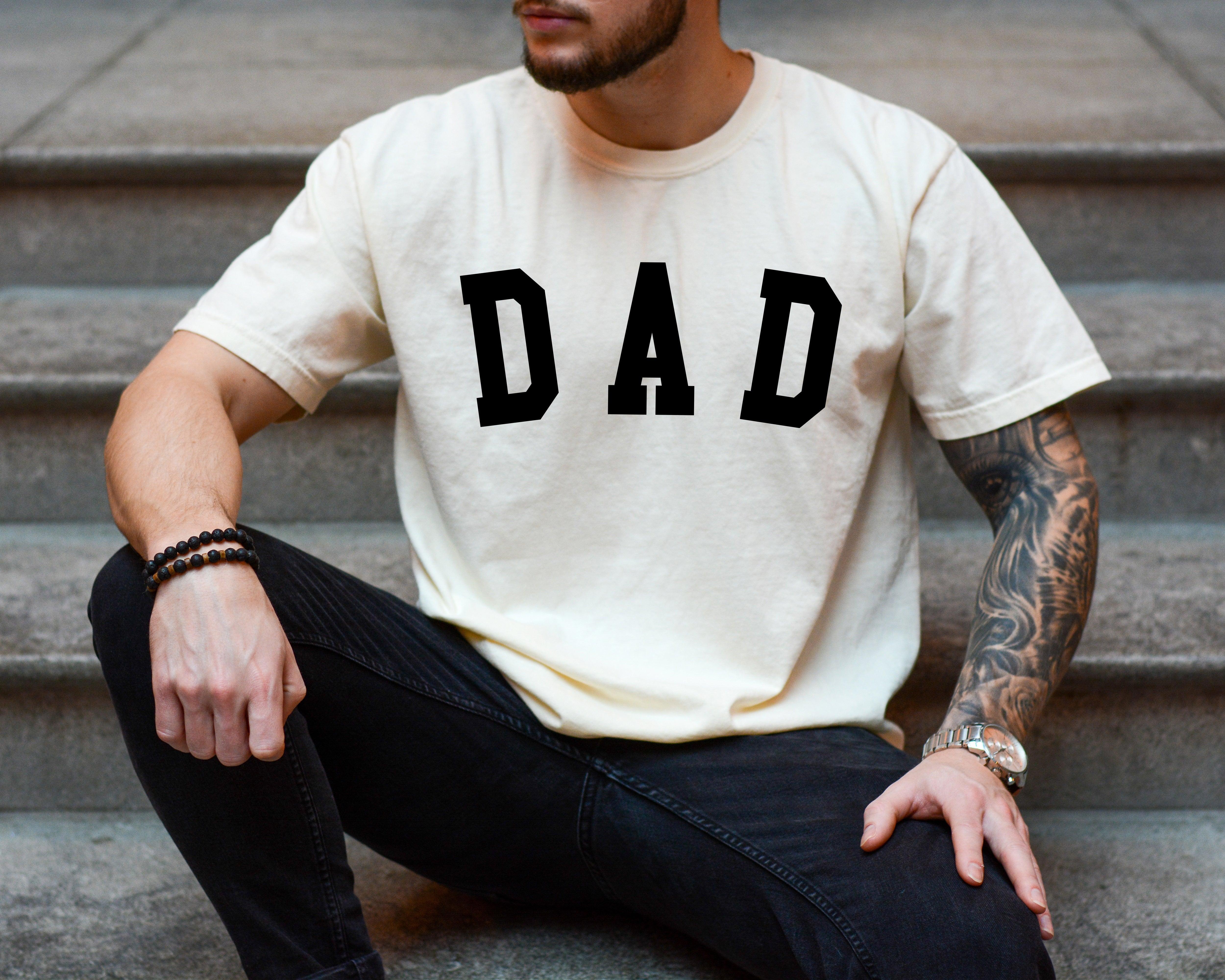 Dad Comfort Colors T Shirt (condensed) - Aaria Tees Aaria Tees